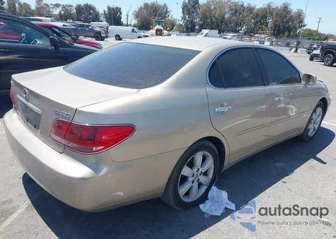 2005 Lexus Es 330 из США, поврежденный, VIN JTHBA30G655098190